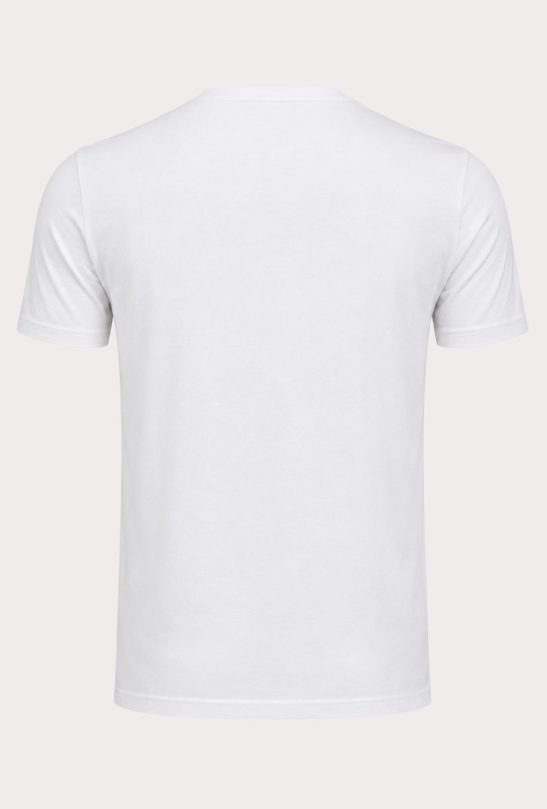 T-shirt Uomo Collo Serafino Aleandro La Corte -BIANCO