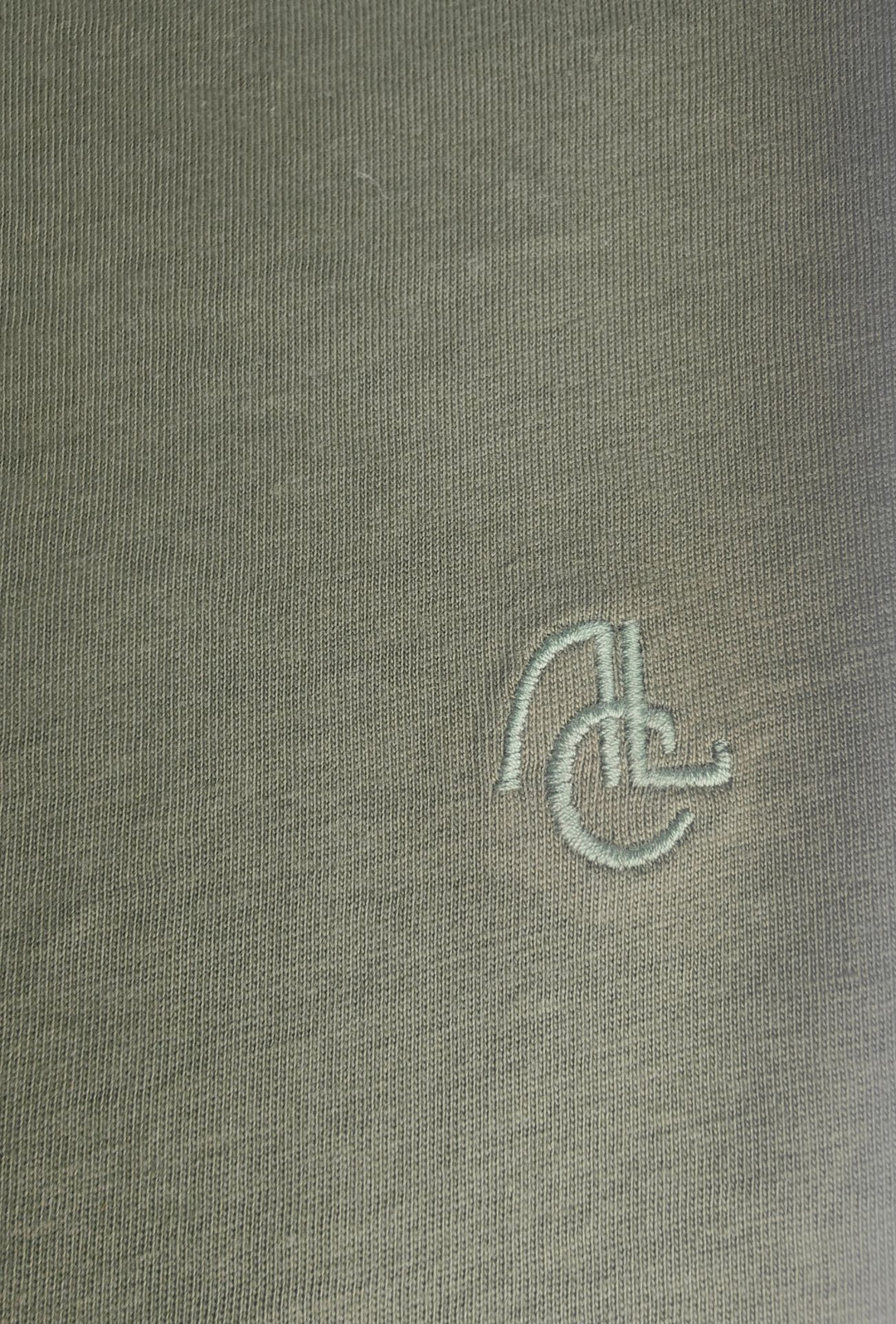 T-shirt Uomo Collo Serafino Aleandro La Corte -VERDE OLIVA