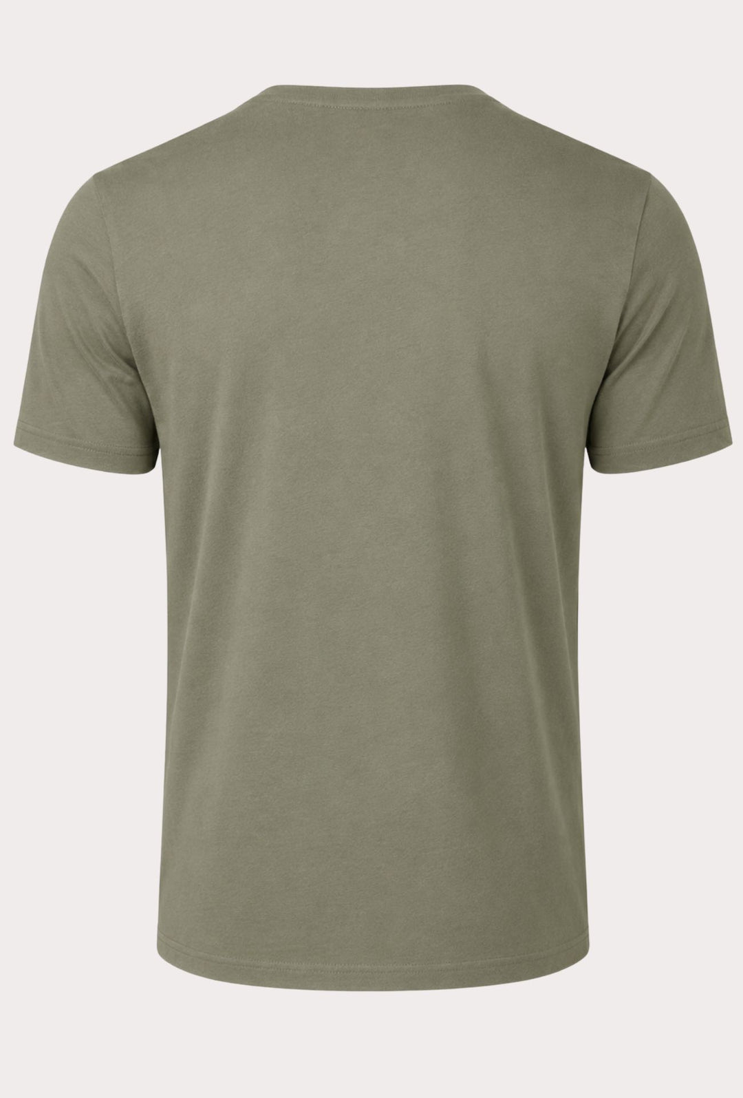 T-shirt Uomo Collo Serafino Aleandro La Corte -VERDE OLIVA