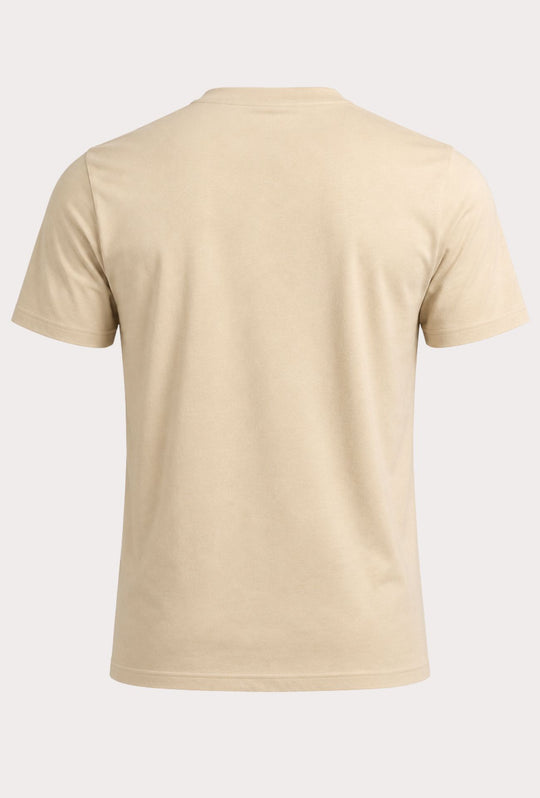 T- Shirt Uomo MARINA YACHTING 100% cotone logo piccolo ricamato lato cuore- BEIGE