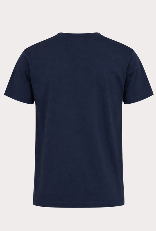 T- Shirt Uomo MARINA YACHTING 100% cotone logo piccolo ricamato lato cuore- BLU NAVY