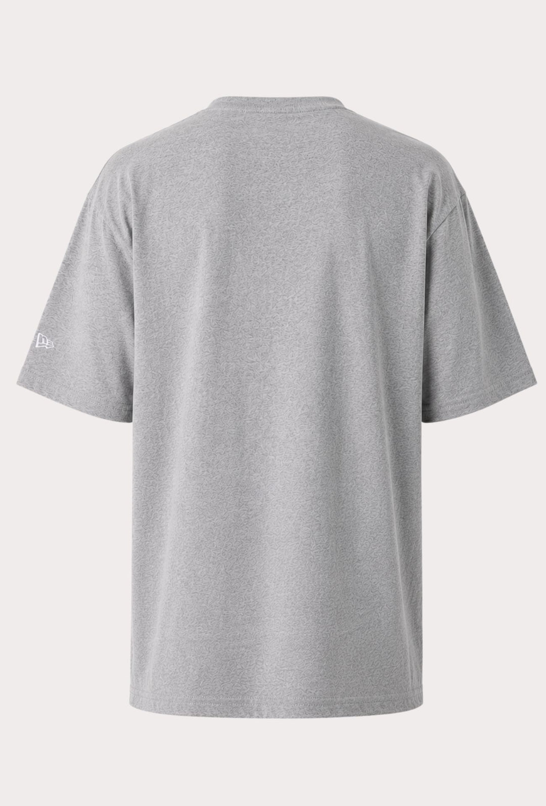 T-Shirt Uomo Oversize New York Yankees MLB League Essential Logo Centrale NY ricamato- GRIGIO