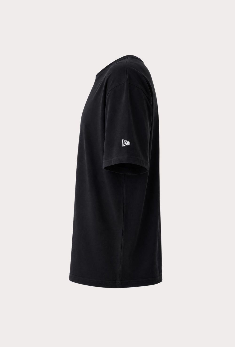 T-Shirt Uomo Oversize New York Yankees MLB League Essential Logo Centrale NY ricamato- NERO