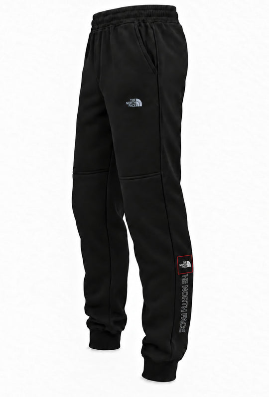 Tuta Uomo Completa THE NORTH FACE Cotone Felpato Senza Cappuccio - NERO