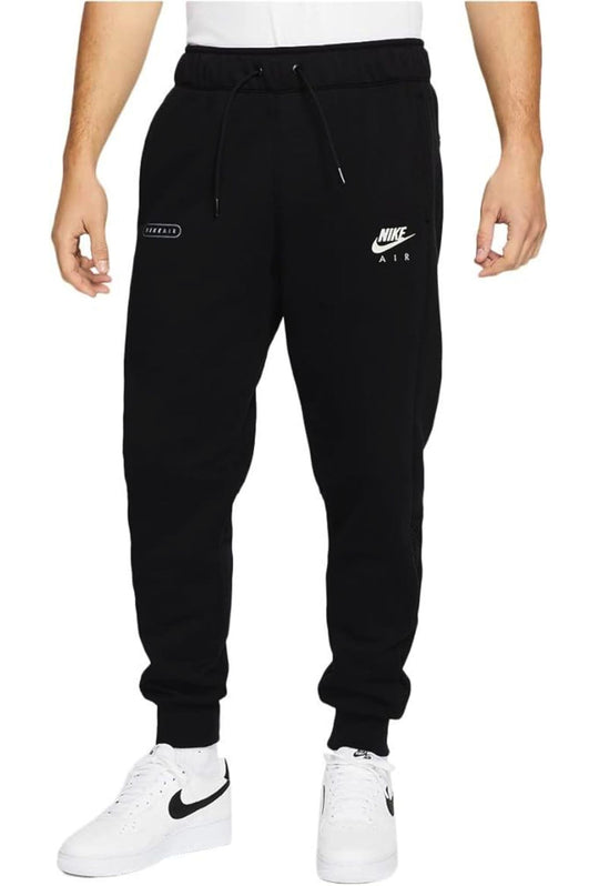 Tuta Uomo NIKE AIR Girocollo stampato modello invernale - NERO