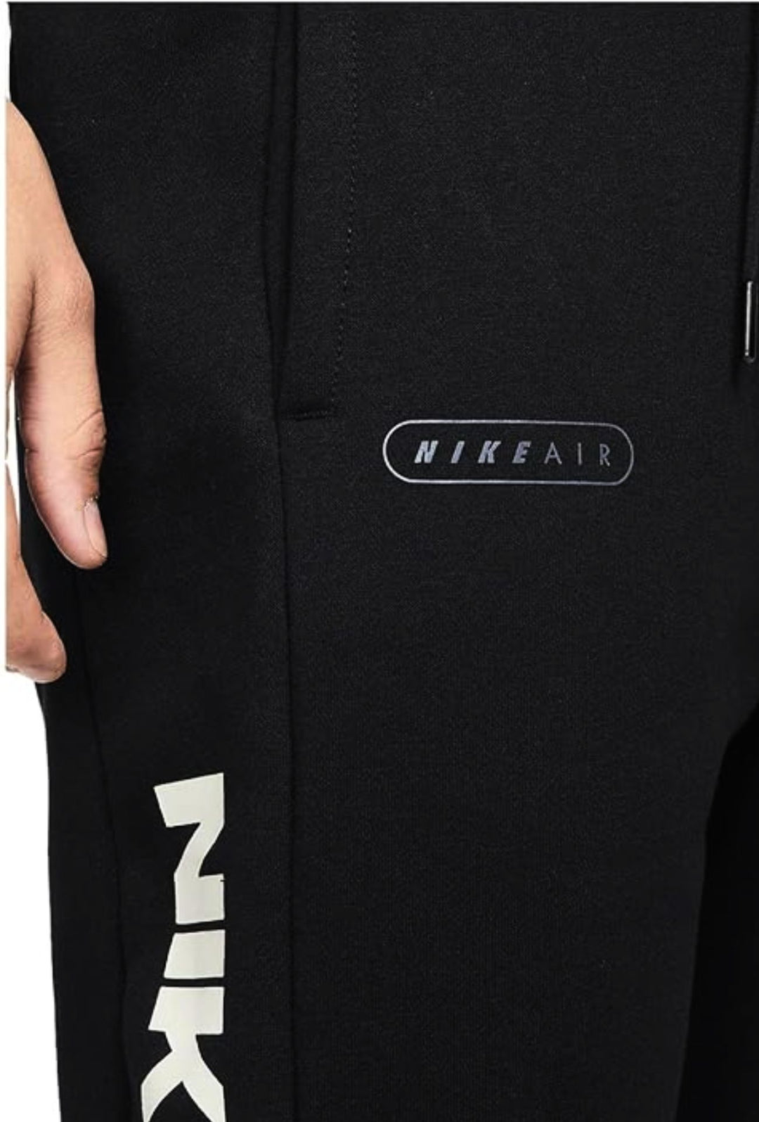 Tuta Uomo NIKE AIR Girocollo stampato modello invernale - NERO