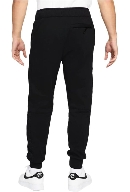 Tuta Uomo NIKE AIR Girocollo stampato modello invernale - NERO