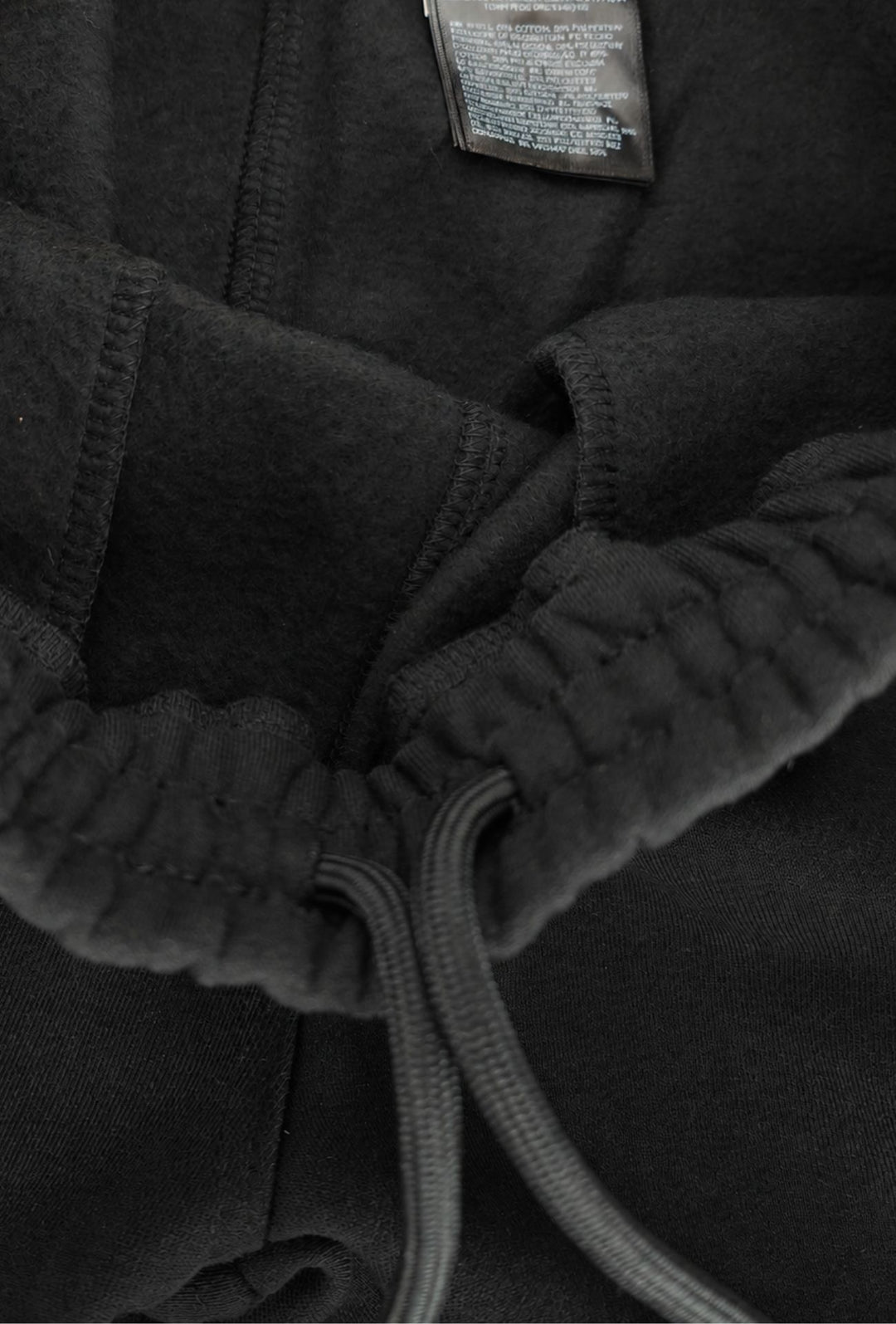 Tuta Uomo Completa THE NORTH FACE Cotone Felpato Senza Cappuccio - NERO