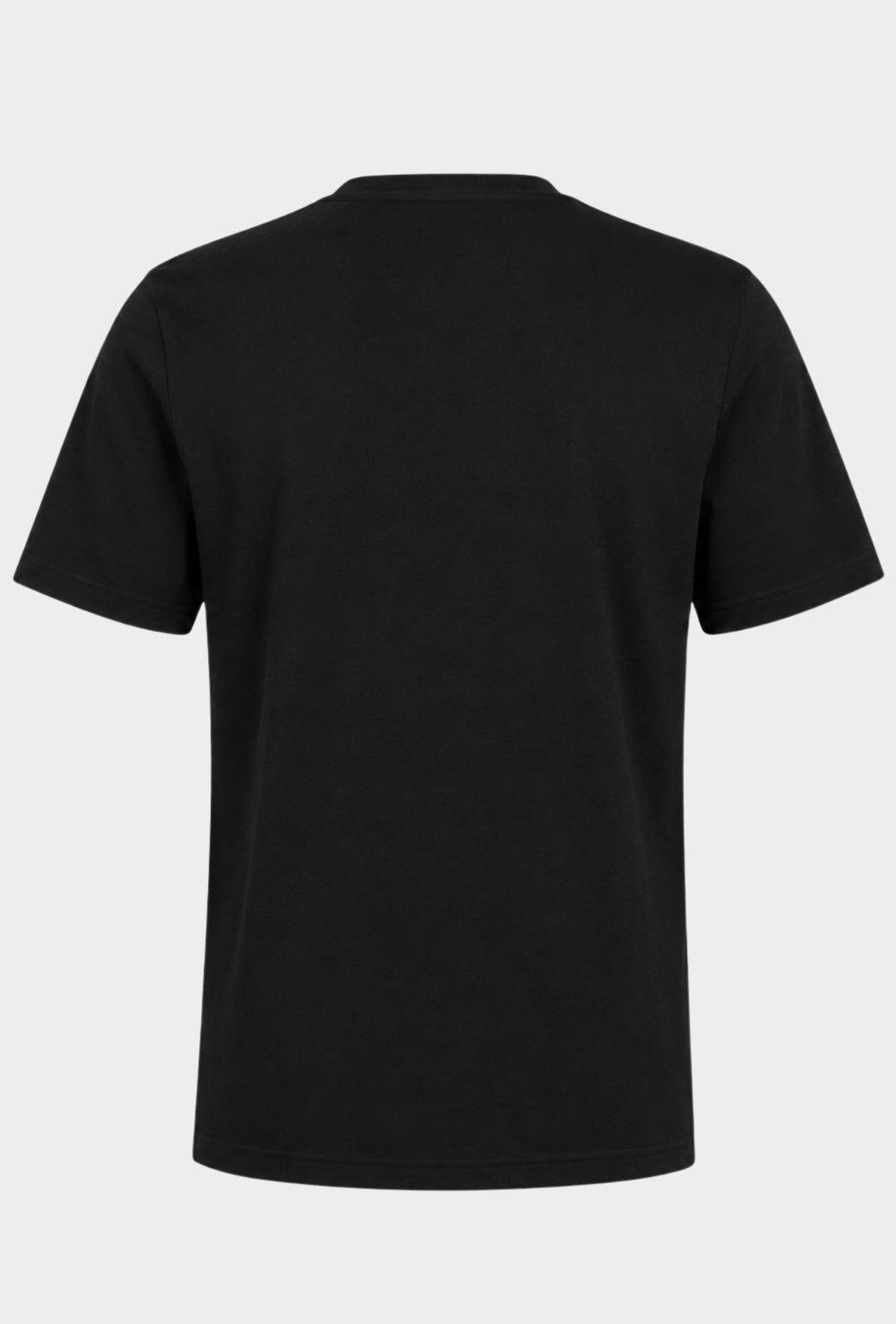 T-Shirt ADIDAS girocollo scritta centrale stampata colore bianco Regular Fit- NERO