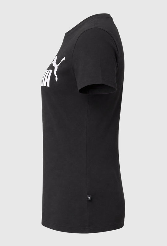 T-Shirt Donna Puma in Cotone 100% – NERO