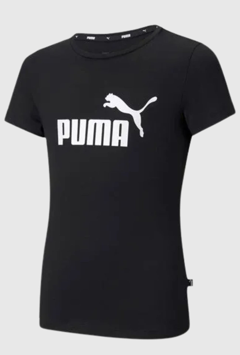 T-Shirt Donna Puma in Cotone 100% – NERO