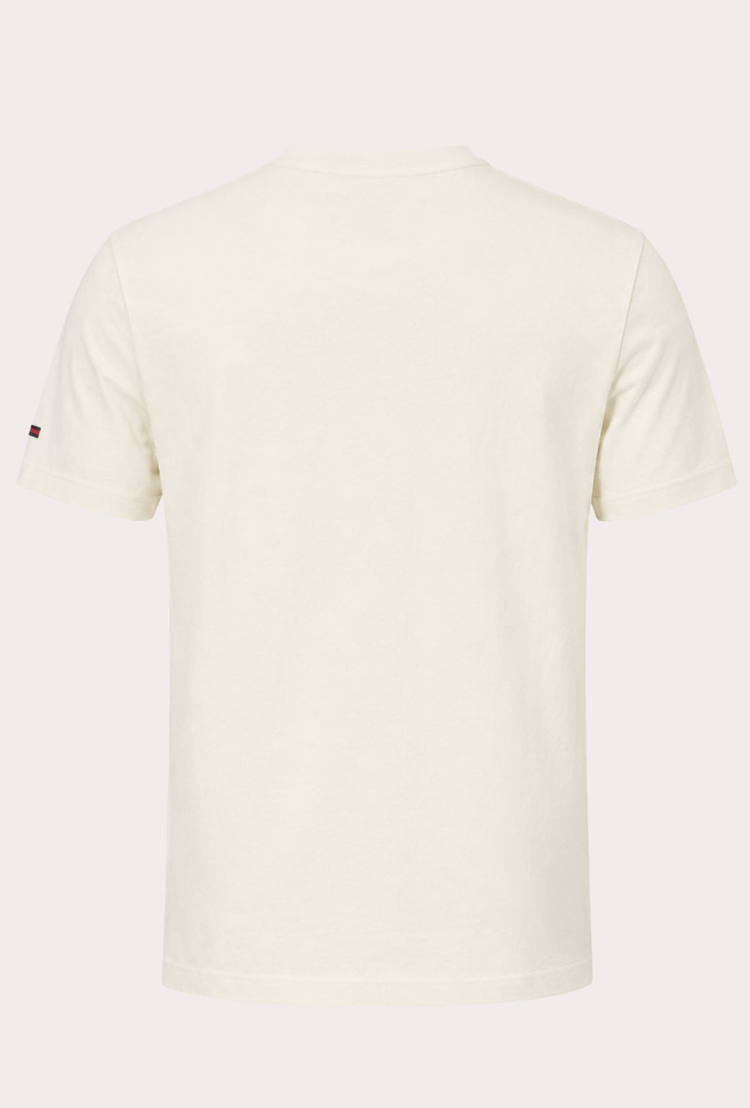 T-Shirt Uomo TOMMY JEANS Regular Fit Logo Stampato Lato Cuore- ECRU