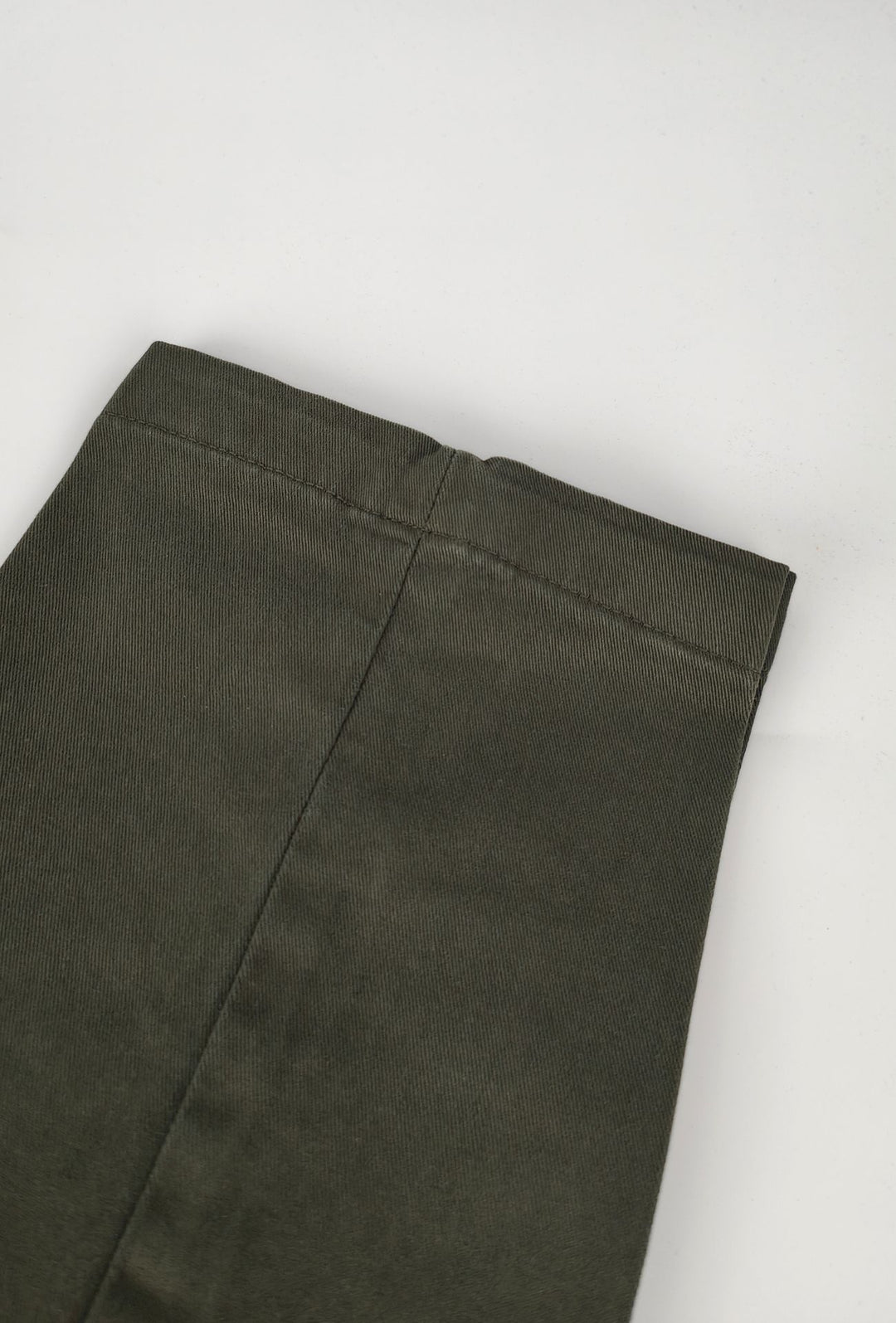 Pantalone Uomo Gamba Stretta Tasca America Invernale Pantaloni Dresserd - VERDE MILITARE