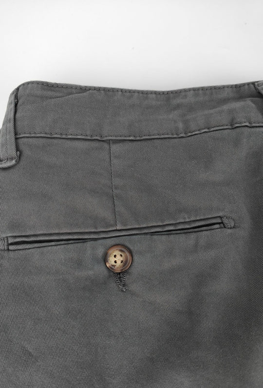 Pantalone Uomo Gamba Stretta Tasca America Invernale Pantaloni Dresserd - GRIGIO ANTRACIDE