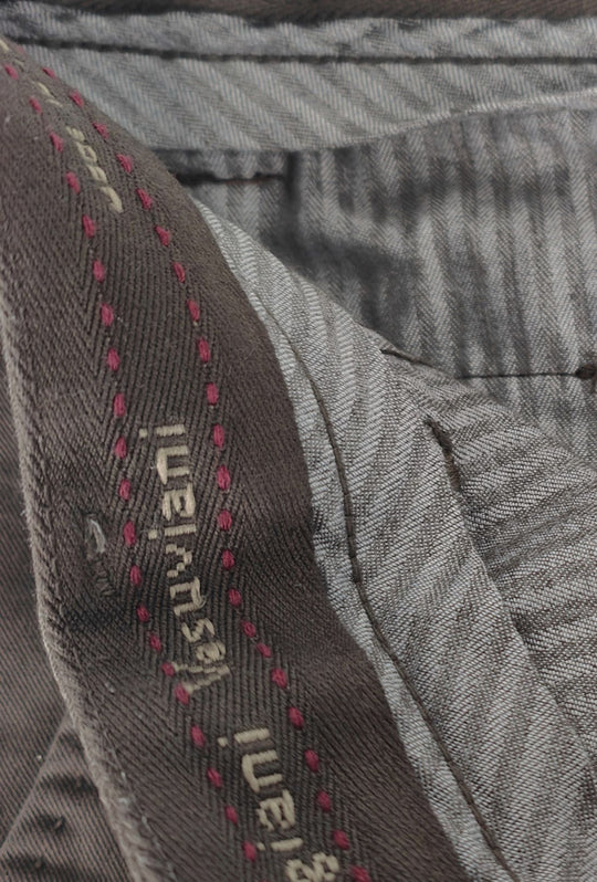 Pantalone Uomo Gamba Stretta Tasca America Invernale Pantaloni Dresserd - MARRONE
