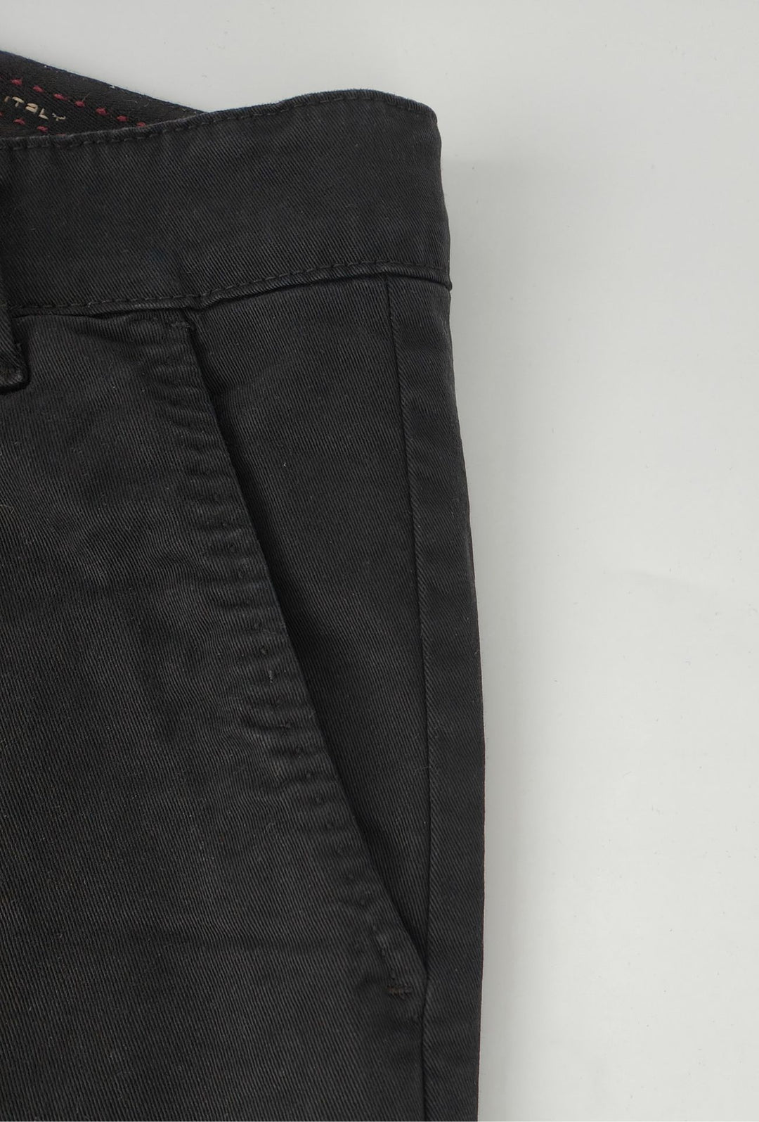 Pantalone Uomo Gamba Stretta Tasca America Invernale Pantaloni Dresserd - NERO