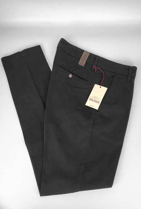 Pantalone Uomo Gamba Stretta Tasca America Invernale Pantaloni Dresserd - NERO