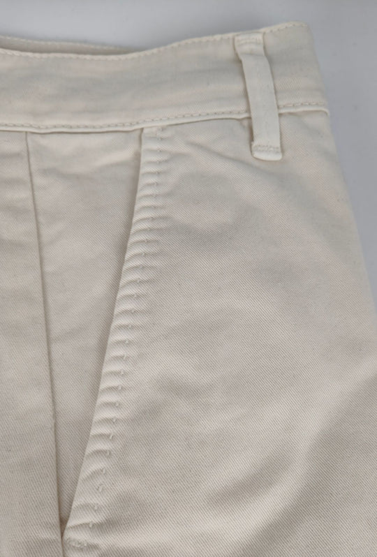 Pantalone Uomo Gamba Stretta Tasca America Invernale Pantaloni Dresserd - PANNA