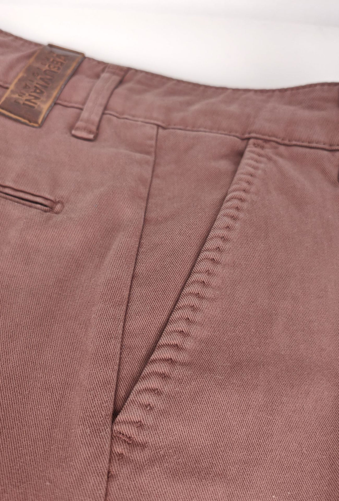 Pantalone Uomo Gamba Stretta Tasca America Invernale Pantaloni Dresserd - TEGOLA