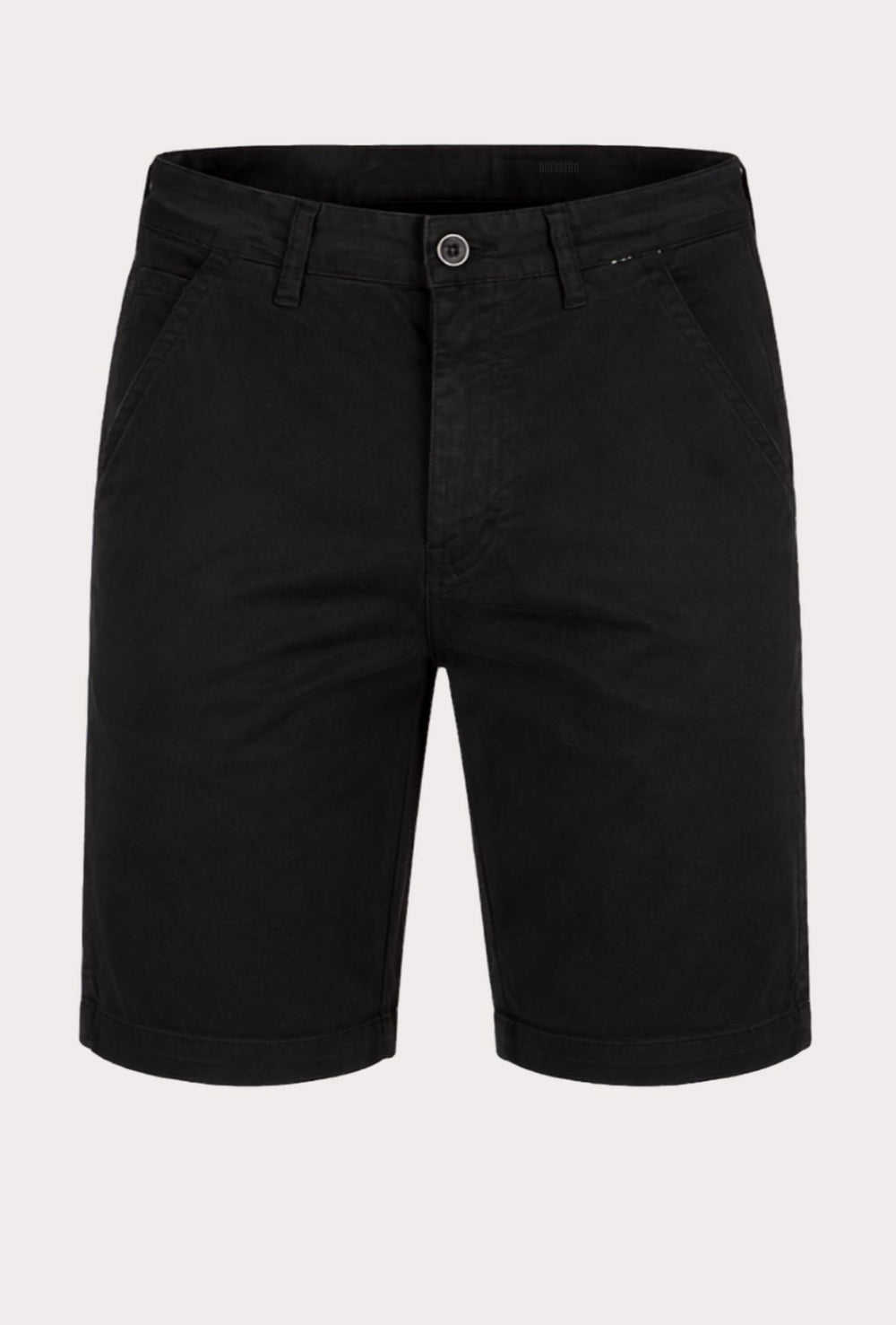 Bermuda Uomo Dresserd Tasca America in Cotone Pantaloncino Casual Fit - NERO
