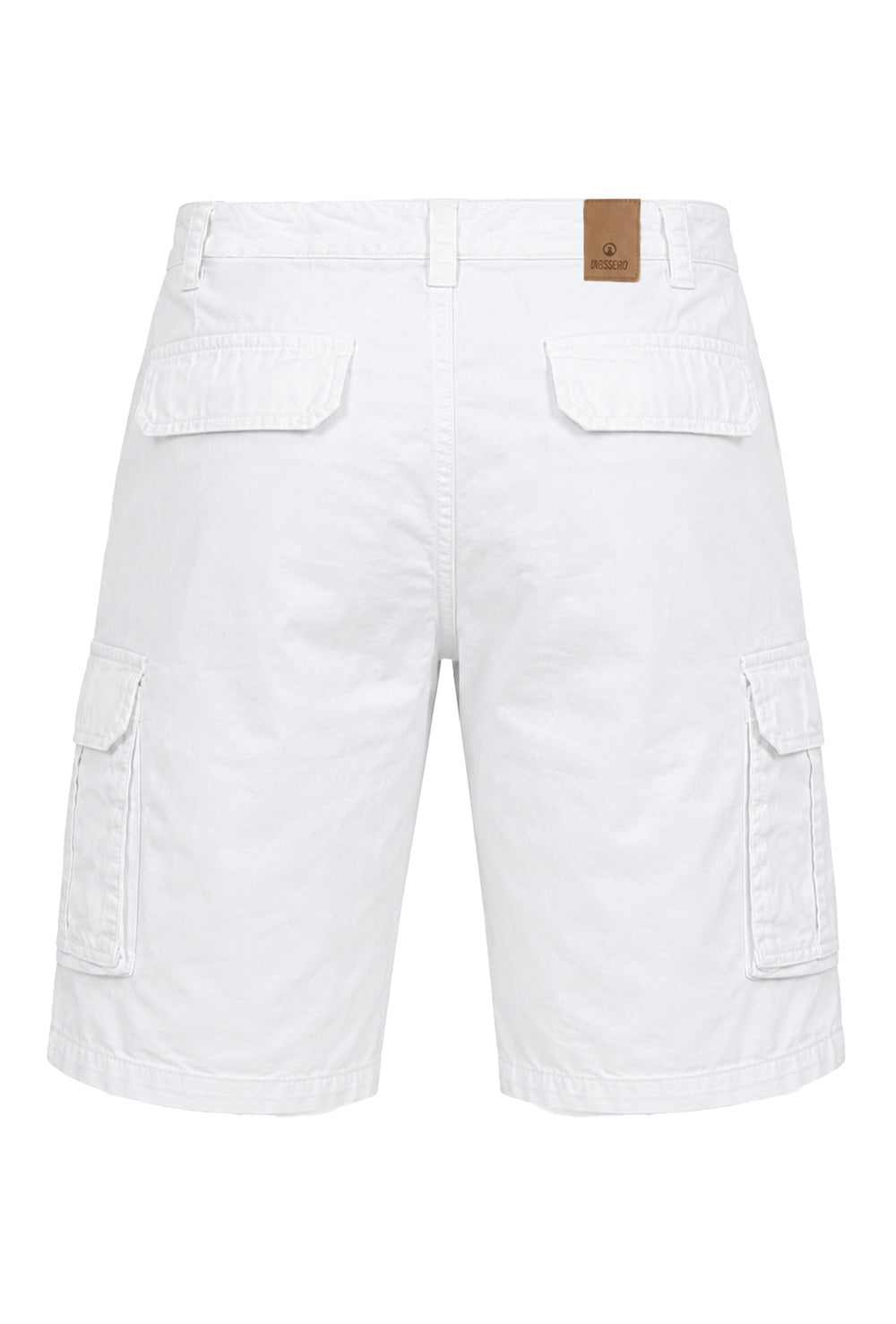 Bermuda Cargo uomo Pantaloncino Dresserd con tasconi laterali - BIANCO