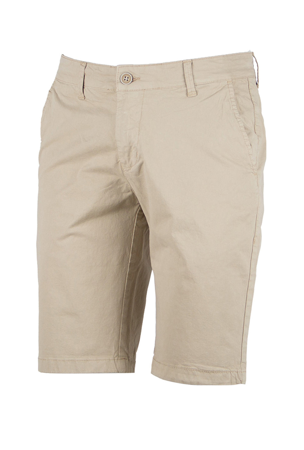 Bermuda uomo Dresserd pantaloncino corto in cotone Regular fit Dresserd Moda - BEIGE