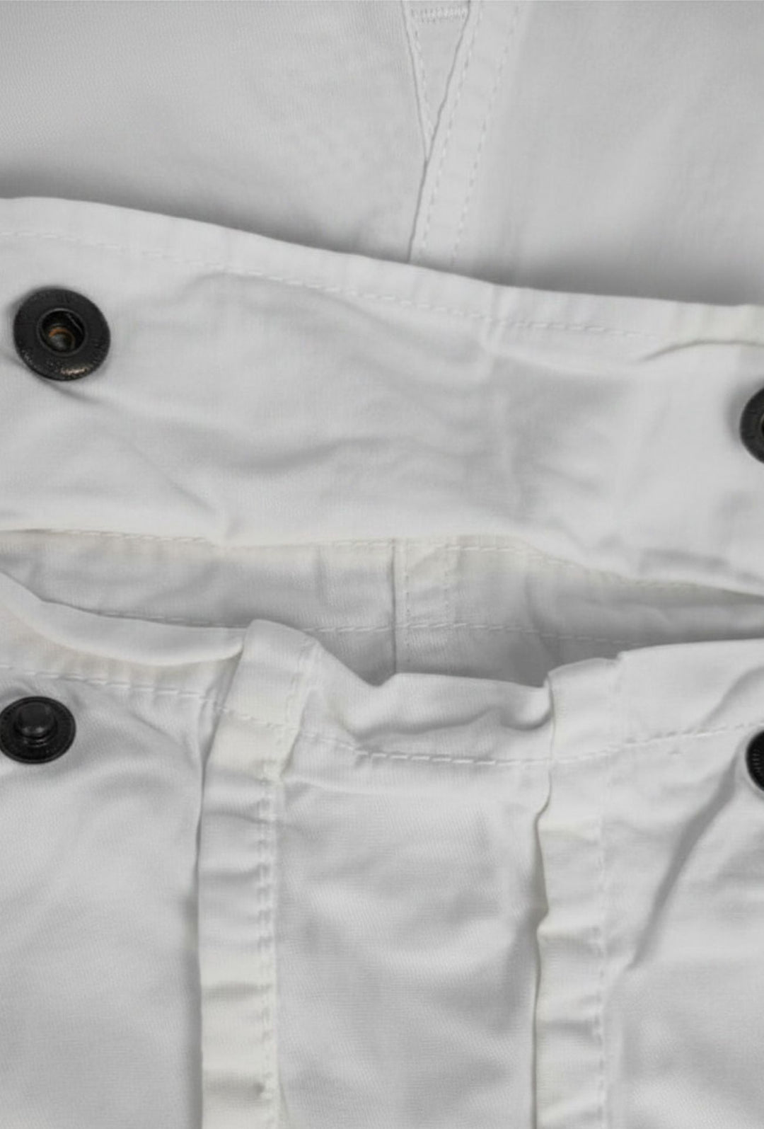 Bermuda Cargo uomo Pantaloncino Dresserd con tasconi laterali - BIANCO