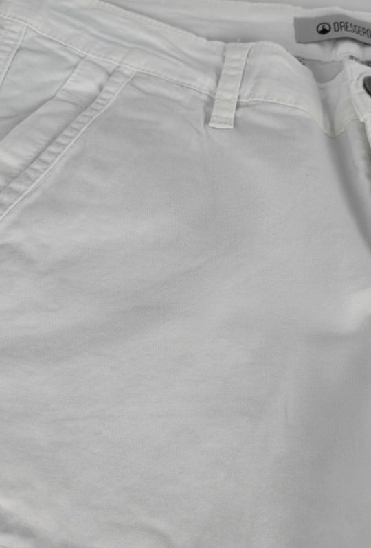 Bermuda Cargo uomo Pantaloncino Dresserd con tasconi laterali - BIANCO