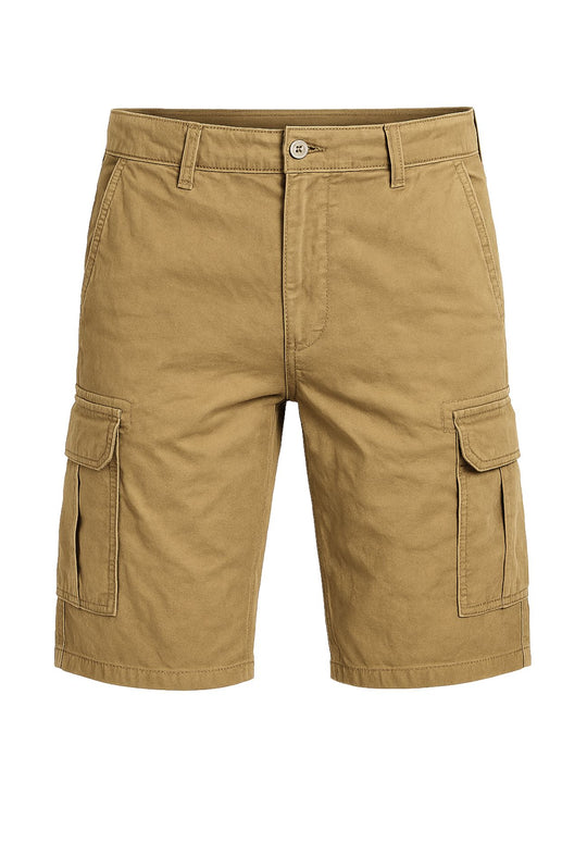 Bermuda Cargo uomo Pantaloncino Dresserd con tasconi laterali - CAMMELLO