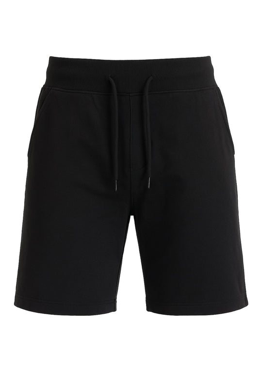 Bermuda uomo in tuta Pantaloncino con elastico - NERO