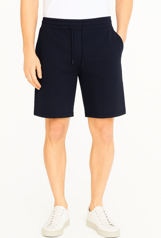 Bermuda uomo in tuta Pantaloncino con elastico - BLU