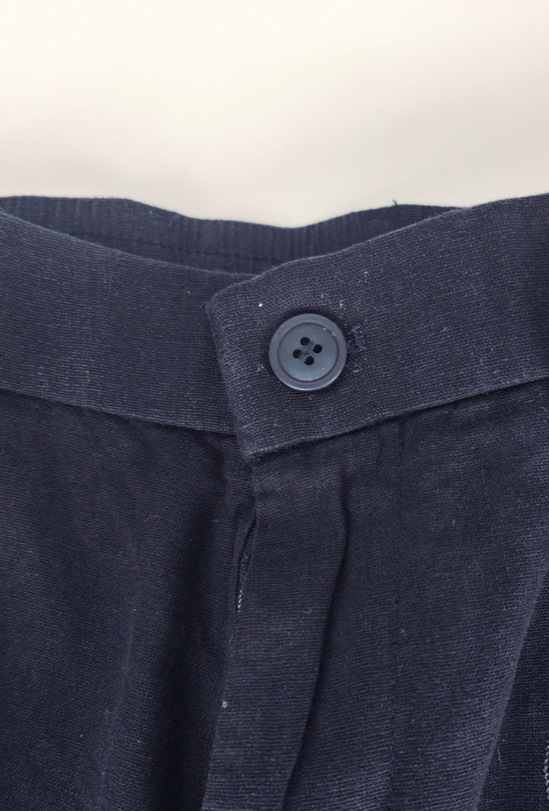 Bermuda Uomo lino e cotone DRESSERD- BLU NAVY