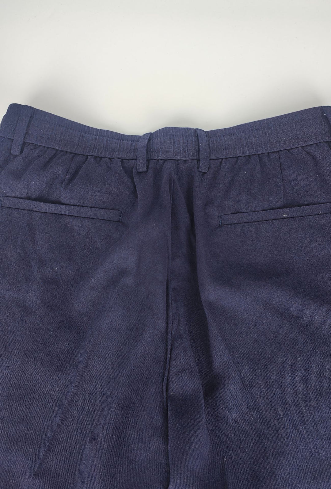 Bermuda Uomo lino e cotone DRESSERD- BLU NAVY
