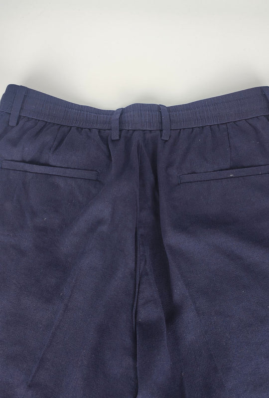 Bermuda Uomo lino e cotone DRESSERD- BLU NAVY
