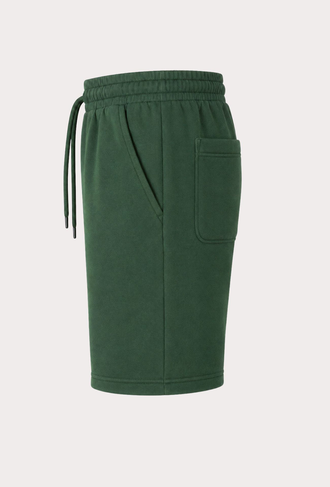 Bermuda Uomo in cotone felpato leggero non garzato DRESSERD- VERDE