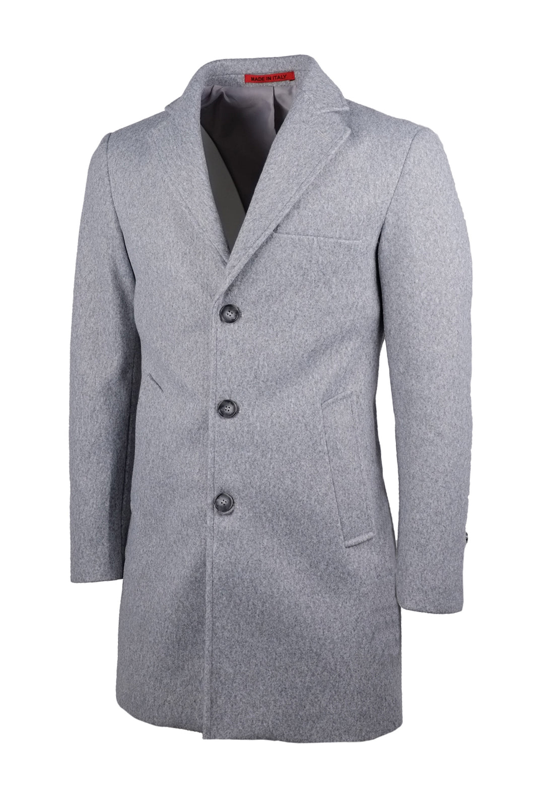 Cappotto Uomo Giubbotto in Panno Invernale Made in Italy Dresserd - GRIGIO