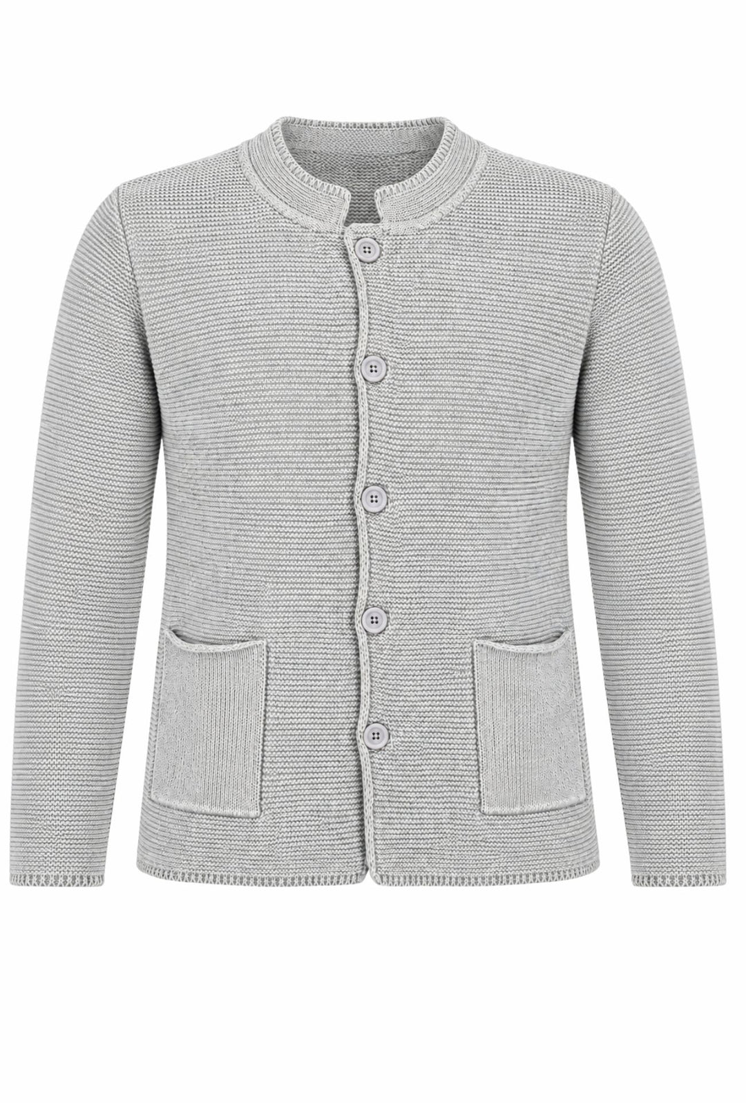 Cardigan Uomo Maglie in cotone con bottoni Giacca in maglia Semi Slim Fit  Dresserd - GRIGIO