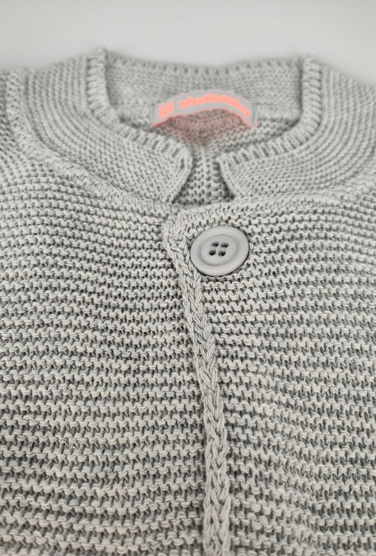 Cardigan Uomo Maglie in cotone con bottoni Giacca in maglia Semi Slim Fit  Dresserd - GRIGIO