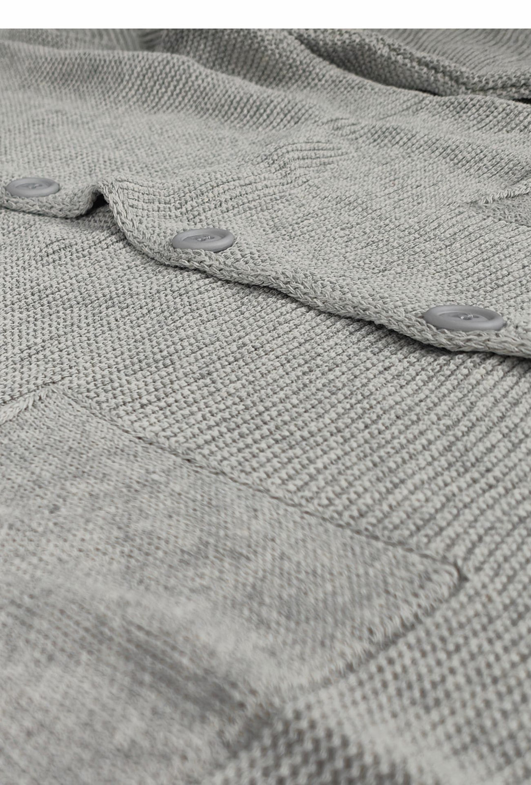 Cardigan Uomo Maglie in cotone con bottoni Giacca in maglia Semi Slim Fit  Dresserd - GRIGIO