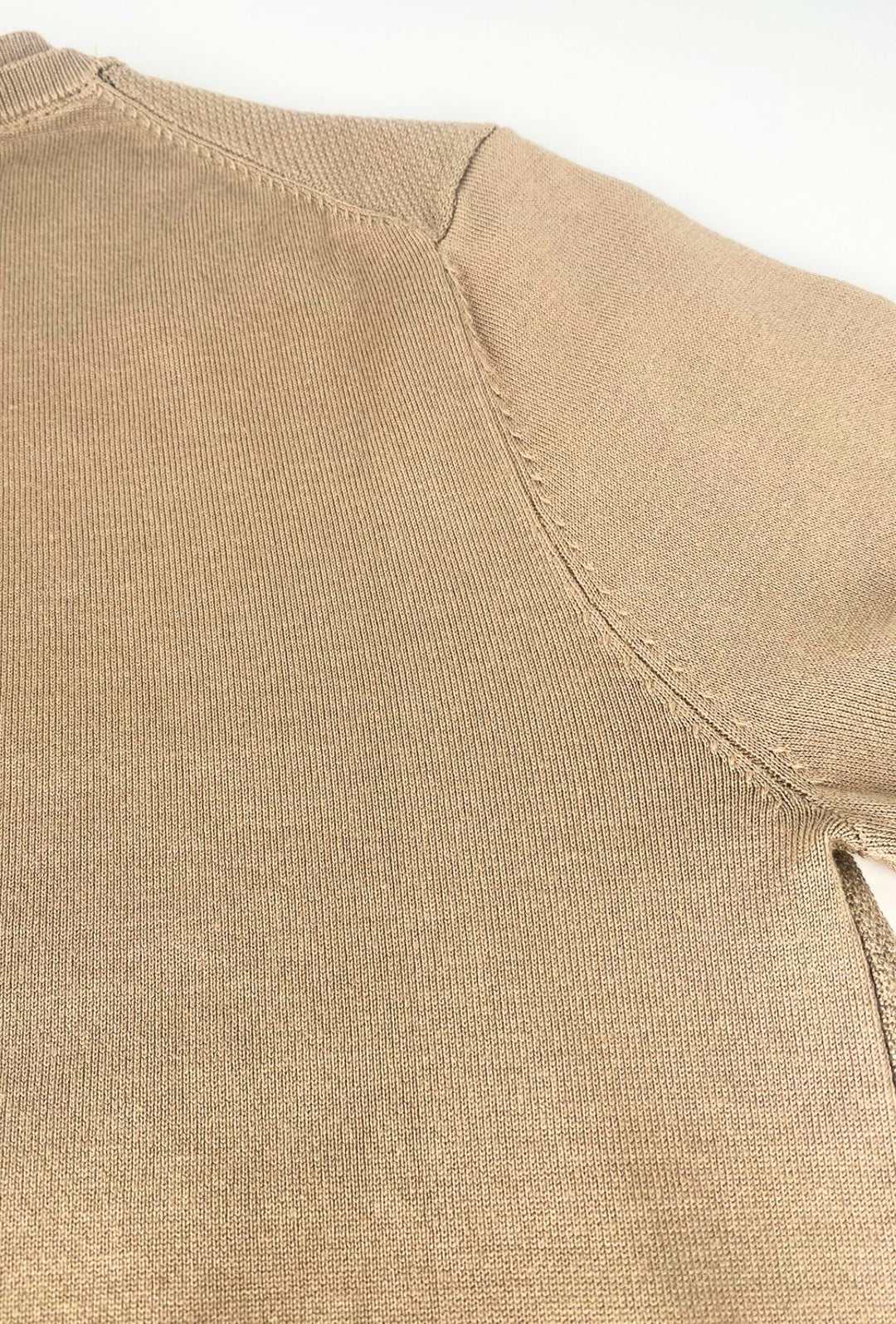 Maglioncino Uomo Viscosa Dresserd semi slim fit con top - BEIGE