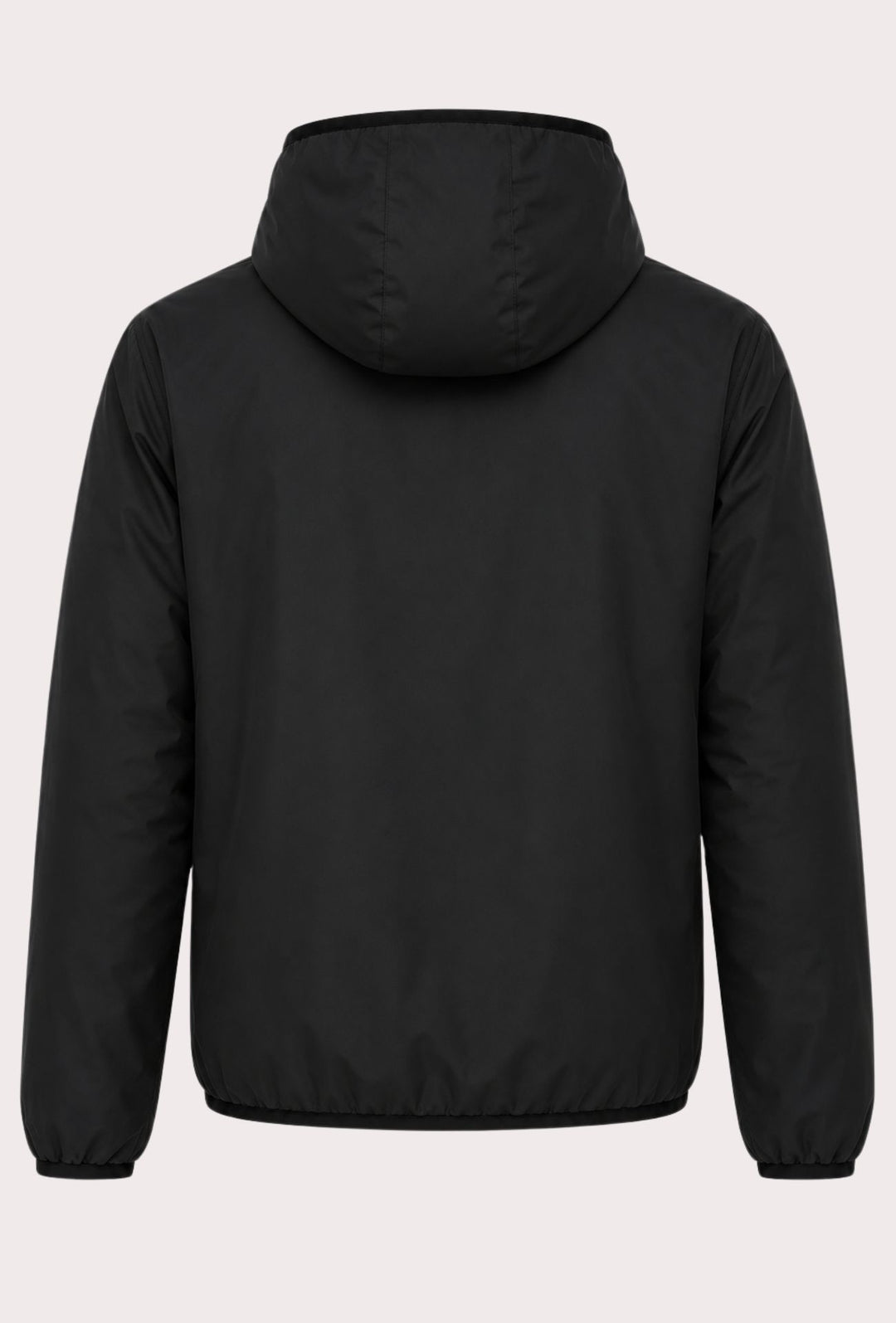 Giubbotto Uomo Double Face Dresserd Piumino e tessuto tecnico - NERO