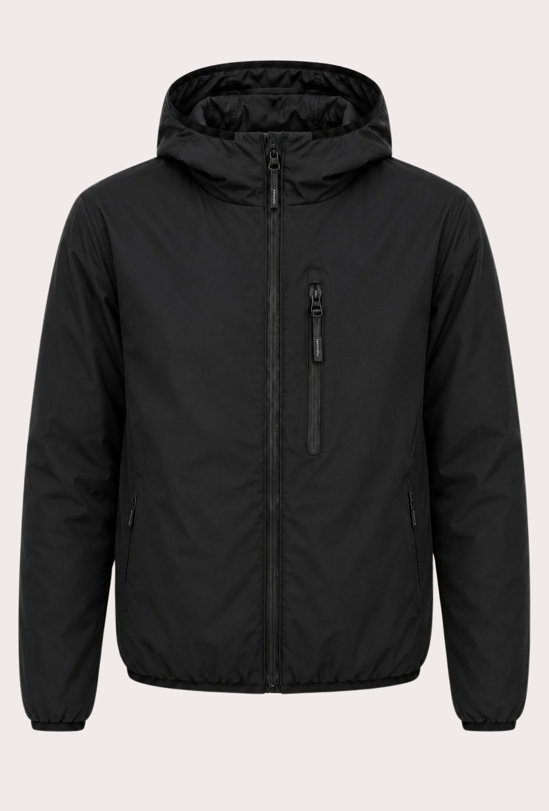 Giubbotto Uomo Double Face Dresserd Piumino e tessuto tecnico - NERO