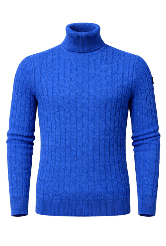 Maglia uomo dolcevita P/Club collo alto con trecce - AVIO