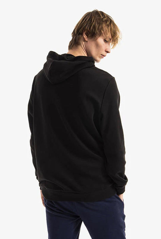 Felpa Uomo Puma con cappuccio stampo grande - NERO