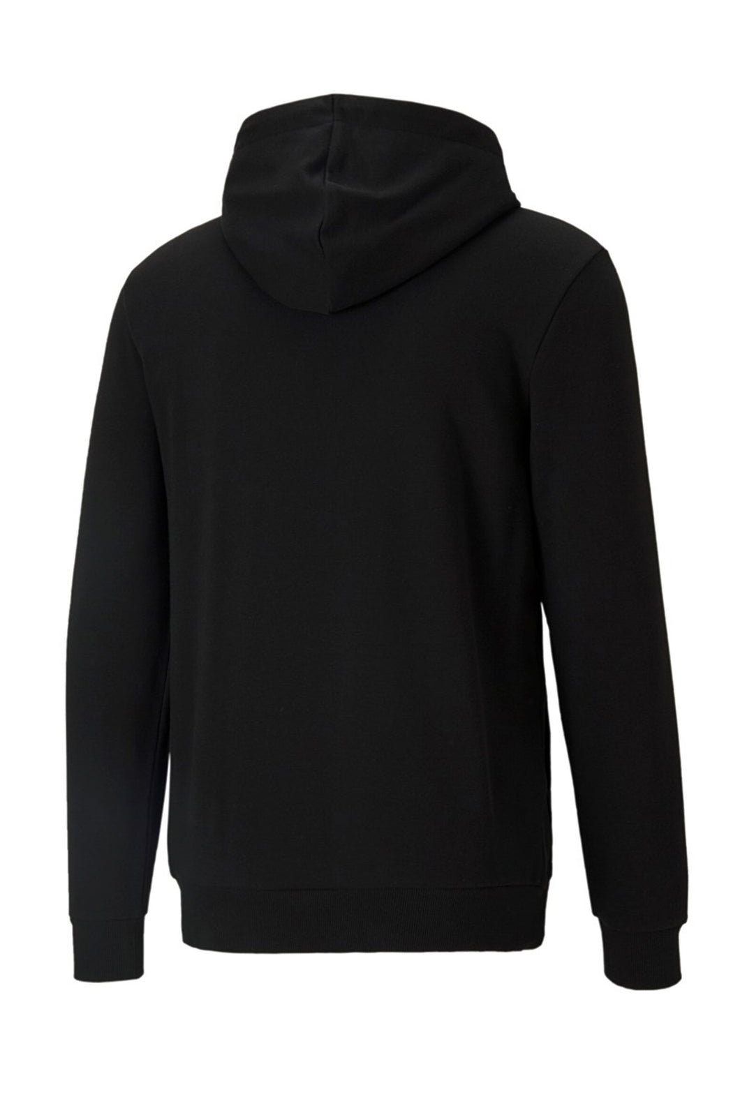 Felpa Uomo Puma con cappuccio stampo grande - NERO