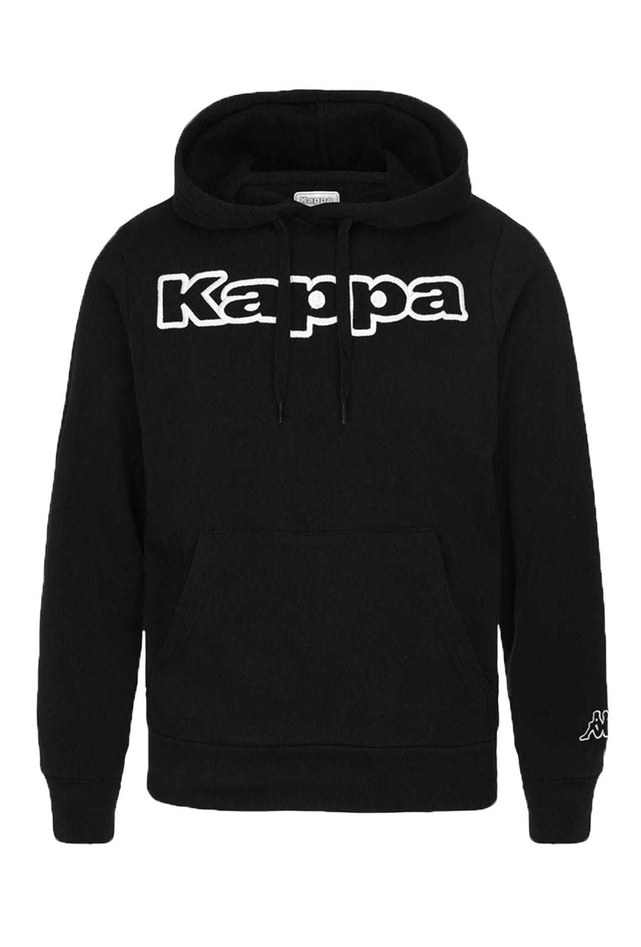 Felpa Uomo KAPPA Cotone Garzato Felpe Chiuse Invernali con cappuccio L DRESSERD