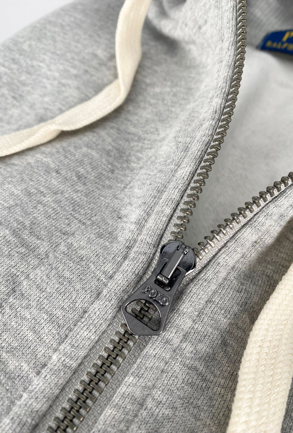 Felpa Uomo Polo Ralph Lauren con cappuccio e zip - GRIGIO