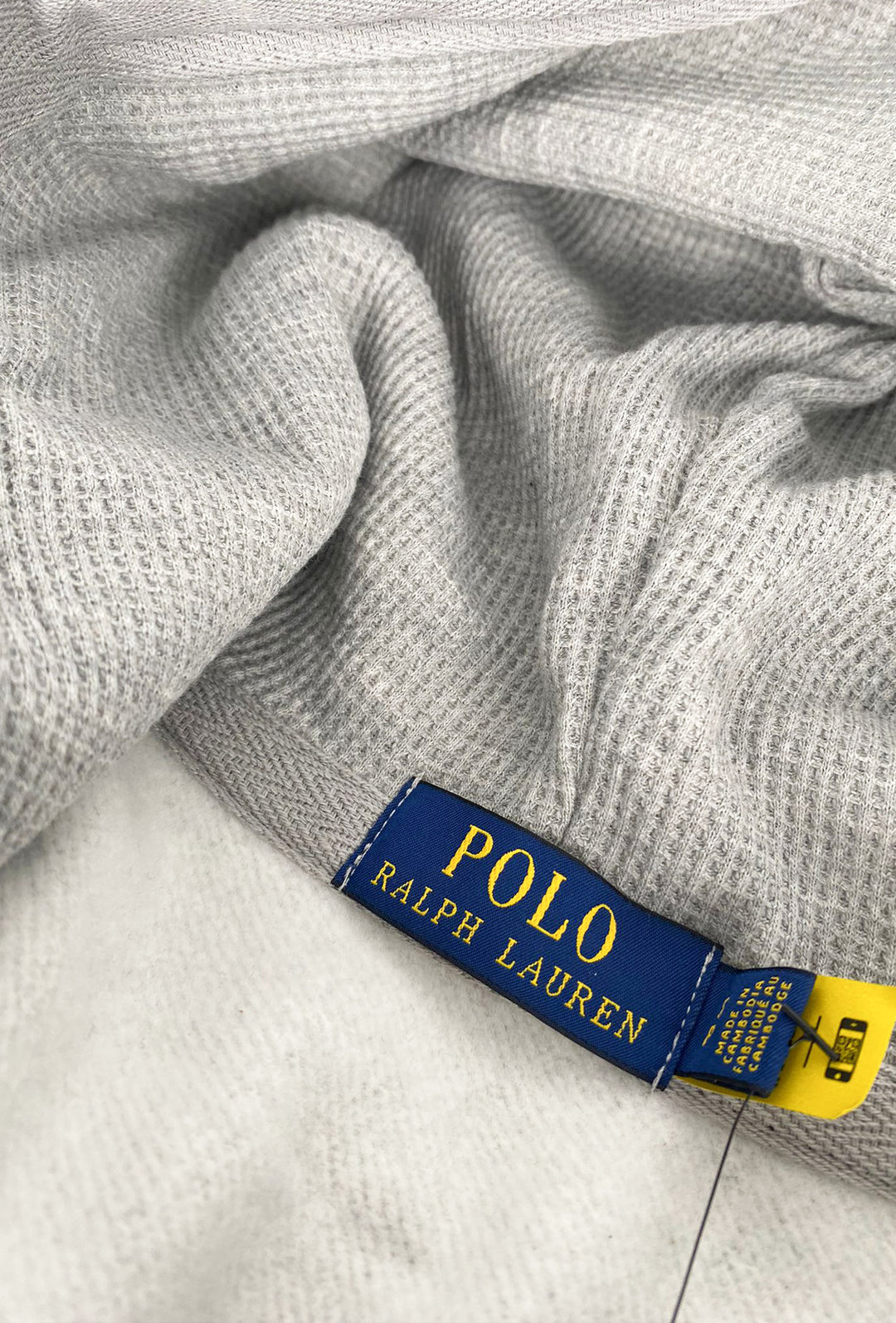 Felpa Uomo Polo Ralph Lauren con cappuccio e zip - GRIGIO
