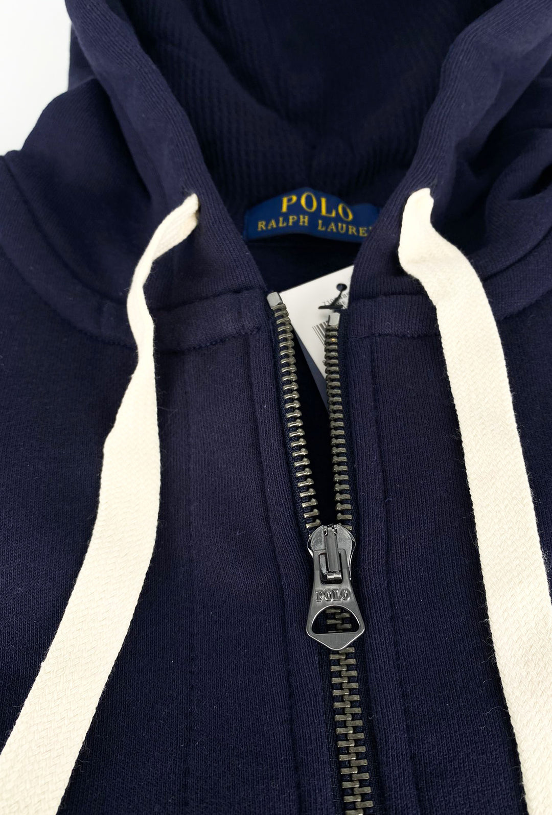 Felpa Uomo Polo Ralph Lauren con cappuccio e zip - BLU