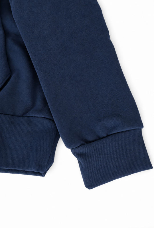 Felpa Uomo Interno felpato LACOSTE con cappuccio -BLU